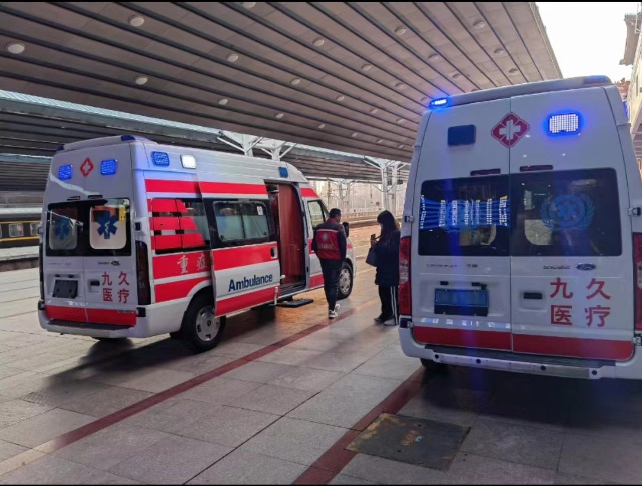 张北县救护车长途转运